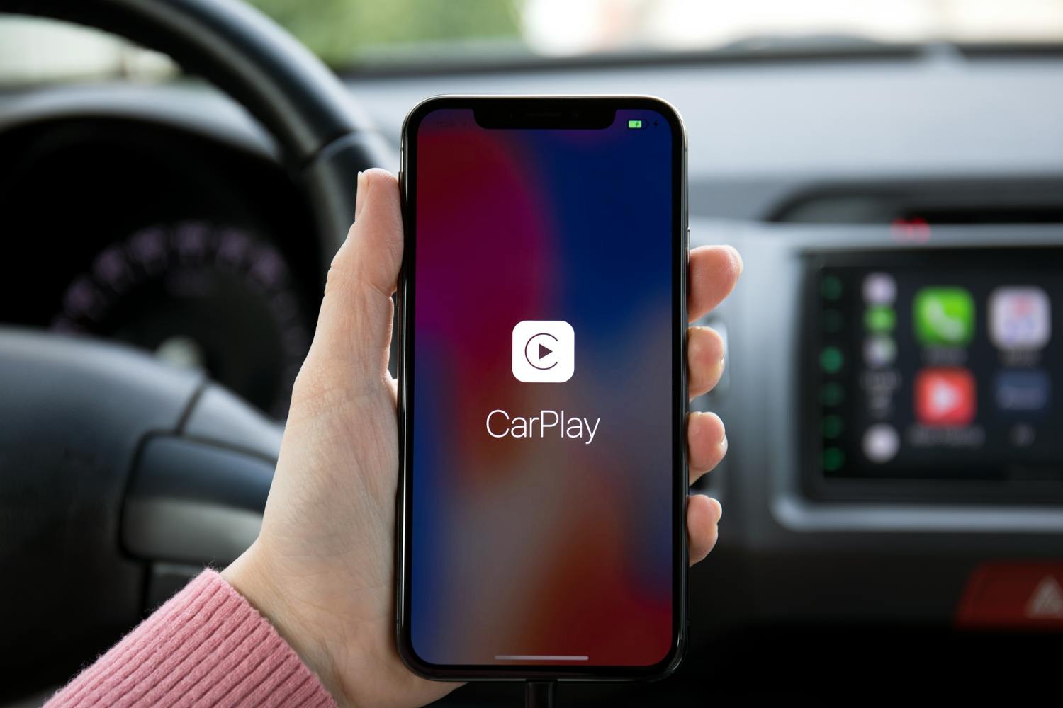 Apple Carplay Apple Carplay på iPhone